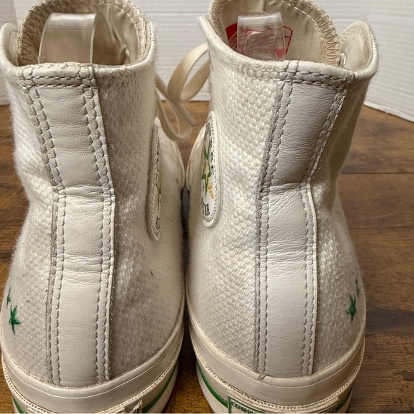Converse Chuck Taylor 70 White Retro Grunge Skater Women’s Size 9 High Top Shoes - Picture 9 of 11